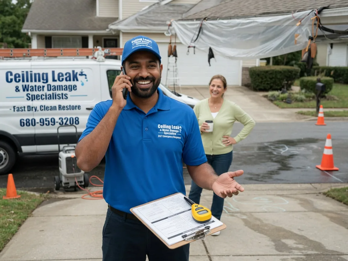 Ceiling Leak Cleanup Hobbs, NM FAQs
